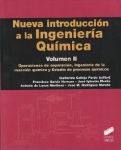 Portada de Nueva introducción a la Ingeniería Química