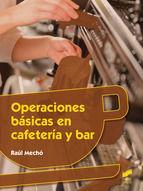 Portada de Operaciones básicas en cafetería y bar (Ebook)