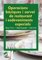 Portada de Operacions bàsiques i servei de restaurant i esdeveniments especials (Ebook)