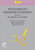 Portada de Pensamiento Filosófico español. Volumen 1 (Ebook)