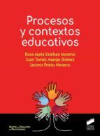 Portada de Procesos y contextos educativo (Ebook)