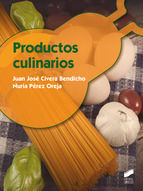 Portada de Productos culinarios (Ebook)