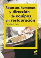 Portada de Recursos humanos y dirección de equipos en restauración (Ebook)