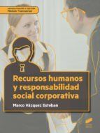 Portada de Recursos humanos y responsabilidad social corporativa (Ebook)