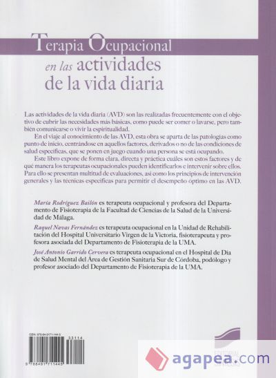 Terapia Ocupacional en las actividades de la vida diaria