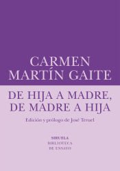 Portada de De hija a madre, de madre a hija