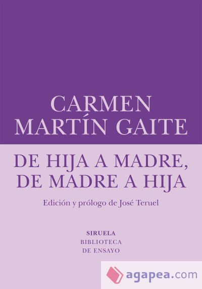 De hija a madre, de madre a hija