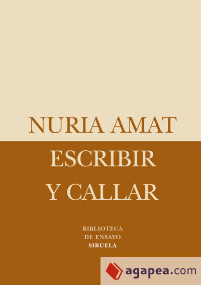 Escribir y callar