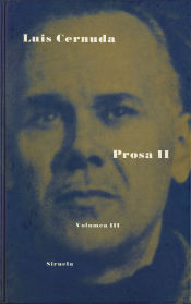 Portada de Prosa II. Obra completa