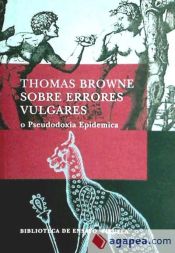 Portada de Sobre errores vulgares