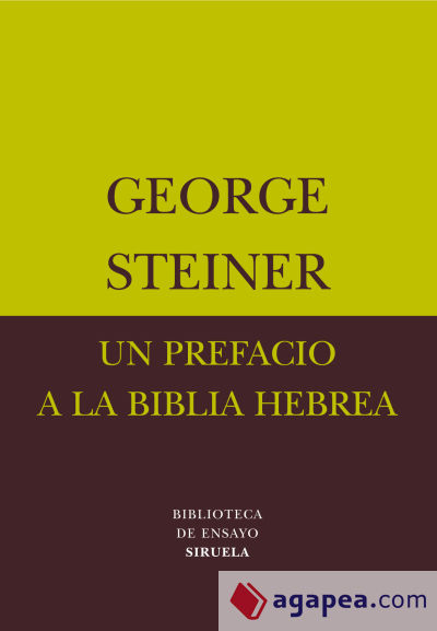 Un prefacio a la Biblia hebrea