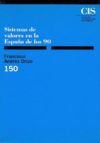 Sistemas de valores en la España de los 90