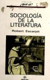 Sociología de la literatura