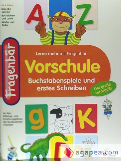 Vorschule. Buchstabenspiele und erstes Schreiben