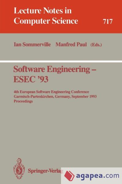 Software Engineering - ESEC â€™93