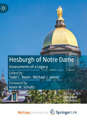 Portada de Hesburgh of Notre Dame