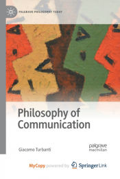 Portada de Philosophy of Communication