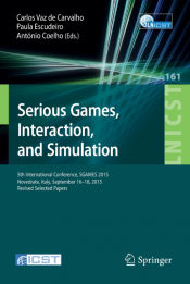 Portada de Serious Games, Interaction, and Simulation