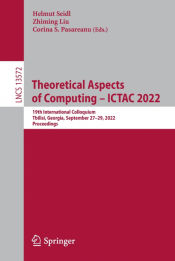 Portada de Theoretical Aspects of Computing - ICTAC 2022