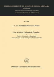 Portada de Das Weltbild Teilhard de Chardins