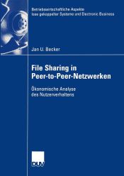 Portada de File Sharing in Peer-to-Peer-Netzwerken