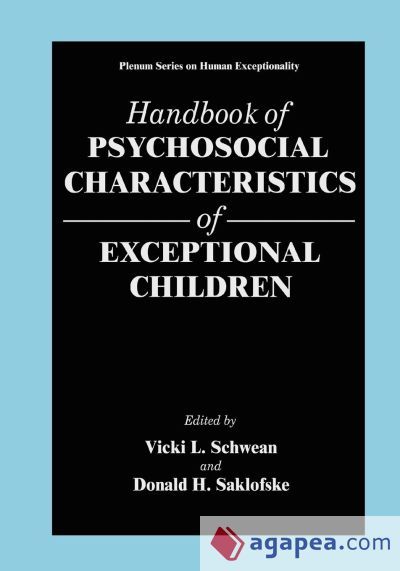 Handbook of Psychosocial Characteristics of Exceptional Children