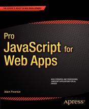 Portada de Pro JavaScript for Web Apps