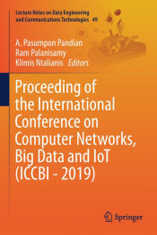 Portada de Proceeding of the International Conference on Computer Networks, Big Data and IoT (ICCBI - 2019)