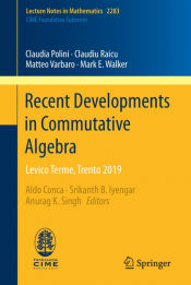 Portada de Recent Developments in Commutative Algebra