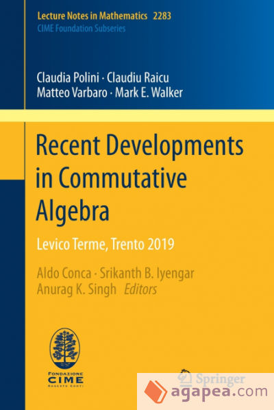 Recent Developments in Commutative Algebra