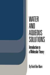 Portada de Water and Aqueous Solutions