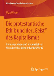 Portada de Die protestantische Ethik und der "Geist" des Kapitalismus