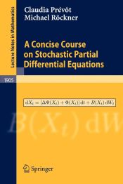 Portada de A Concise Course on Stochastic Partial Differential Equations