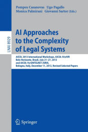 Portada de AI Approaches to the Complexity of Legal Systems