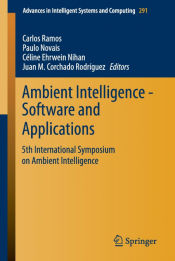 Portada de Ambient Intelligence - Software and Applications
