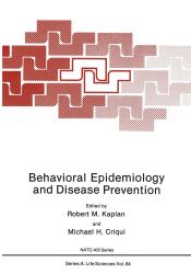 Portada de Behavioral Epidemiology and Disease Prevention