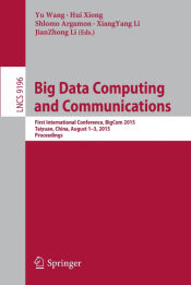 Portada de Big Data Computing and Communications