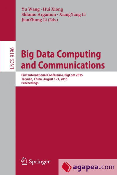 Big Data Computing and Communications