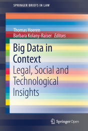 Portada de Big Data in Context