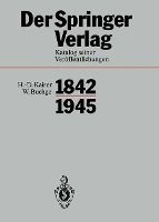 Portada de Der Springer-Verlag