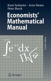 Portada de Economists' Mathematical Manual