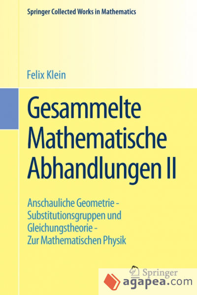 Gesammelte Mathematische Abhandlungen II