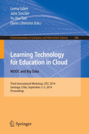 Portada de Learning Technology for Education in Cloud - MOOC and Big Data