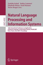 Portada de Natural Language Processing and Information Systems