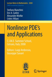Portada de Nonlinear PDEâ€™s and Applications