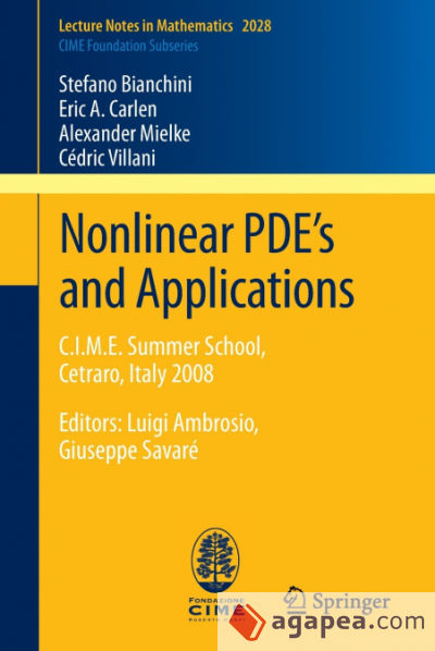 Nonlinear PDEâ€™s and Applications