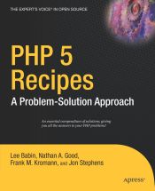 Portada de PHP 5 Recipes