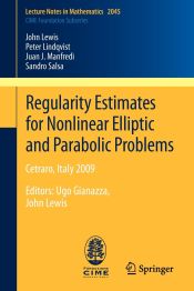 Portada de Regularity Estimates for Nonlinear Elliptic and Parabolic Problems