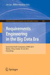 Portada de Requirements Engineering in the Big Data Era