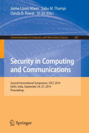 Portada de Security in Computing and Communications